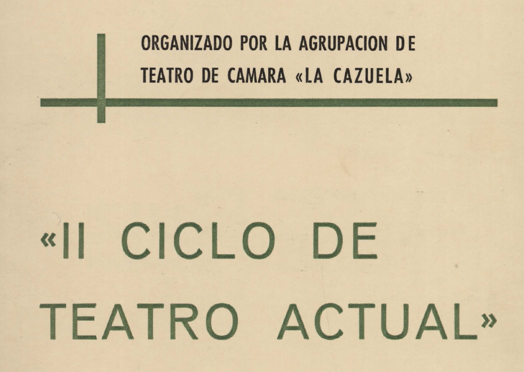 Bululú. 1968. Guillermo tell tiene los ojos tristes.